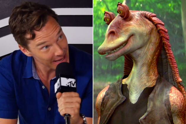 benedict cumberbatch jar jar binks impression