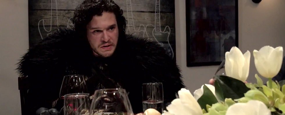 jon snow dinner party