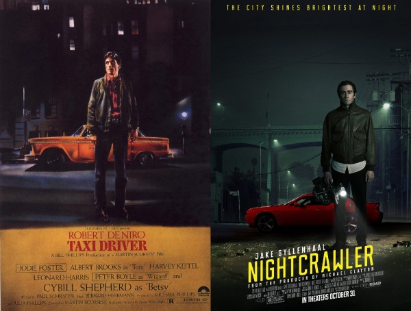 taxi driver nightcrawler