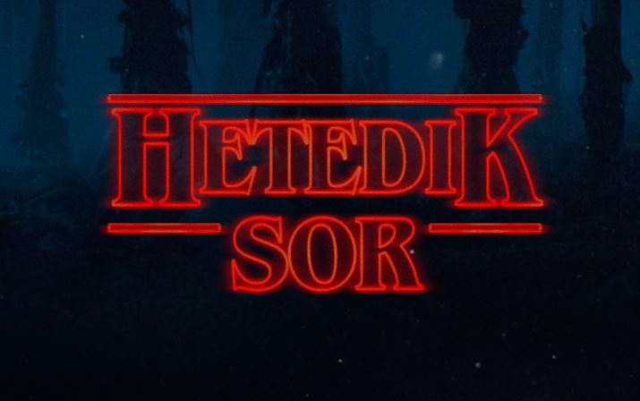 hetedik sor