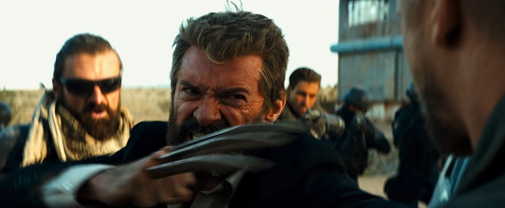 logan movie shots with hugh jackman