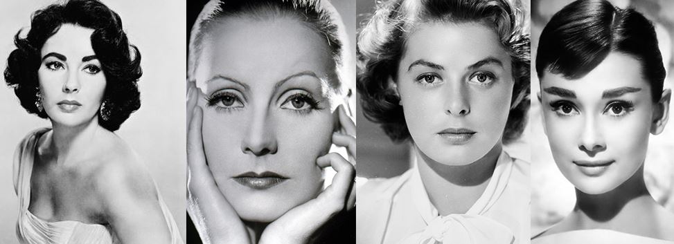 taylor garbo bergman hepburn