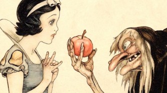 Snow White and the Seven Dwarfs Concept Art Illustration MA01